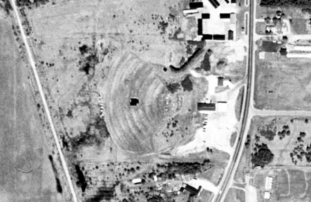 Cheboygan Drive-In Theatre - Aerial - Photo From Terraserver (newer photo)